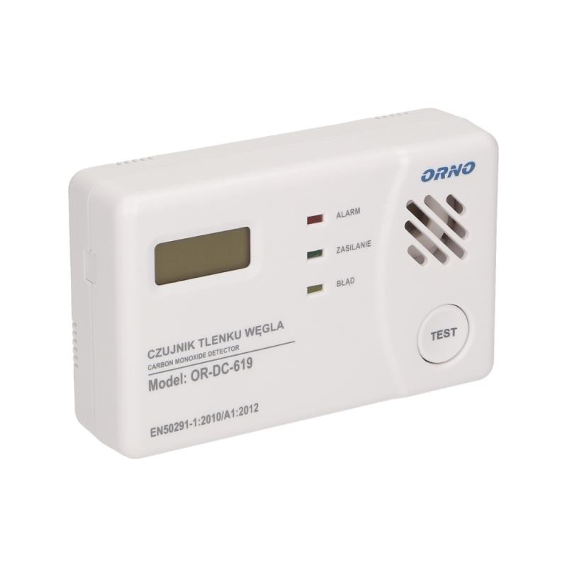 carbon monoxide detector testing