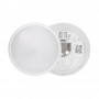 E27 lighting fixture BREVA with microwave sensor, IP44 PC shade (opal), detection range: 360 degree,