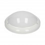 LED lighting fixture LUMO with 3-stage microwave sensor, 15W, IP54 16W/3W, 98 LED lamps SMD 2835, IP
