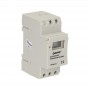 DIN rail digital timer 16 time programs  daily or weekly cycle  12 or 24 hour mode  wyswietlacz LCD