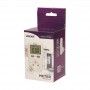 Power meter with LCD display Energy calculator enables us to check the electric power consumption an