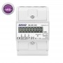 3-phase energy meter, 80A Power supply: 230V ~, 50Hz, base current: 5A, max. electricity: 80A, min. 