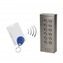 Code lock with card and proximity tags reader, IP20 2000 PIN’s of a user and/or cards or pendants  n