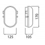 OLHO DE BOI FLAT 5W 4000K 580LM BRANCO