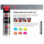 500ML COLOR SPRAY MP FLUO RED