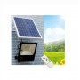 PROJECTOR SOLAR 200W 6400k C/COMANDO + PAINEL SOLAR AUT. 6H/8H