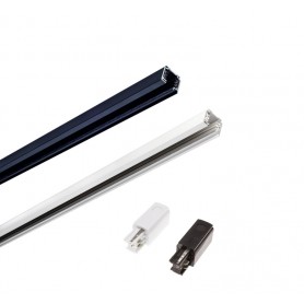 CALHA P/PROJECTORES TRIFASICA 2MT BRANCA 3 CIRCUITOS