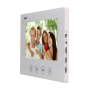 Monitor de vídeo, mãos livres, LCD a cores 7 ", para conjunto da série CERES, abridor de portão, Branco