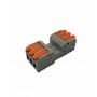 CONECTOR/LIGADOR MACHO/FEMEA 3X3X2.5-4MM P/CABO FELXIVEL/RIGIDO