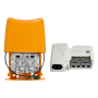Amplificador Mastro NanoKom 3e/1s “EasyF” : UHF[dc]-UHF-VHFmix + F.Alimentação PicoKom 1e/2s “EasyF”