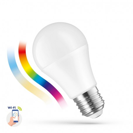 LAMPADA LED E27 9W SMART RGB+CCT+DIM 