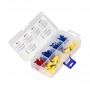 Set of cable end terminals with ring, 120 pcs. The set includes 120 elements – 1mm2 x M4: 25 pcs  2.