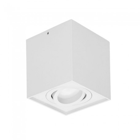 SPOT DE TETO CAROLIN DLS GU10 downlight max 35W, IP20, quadrado, branco