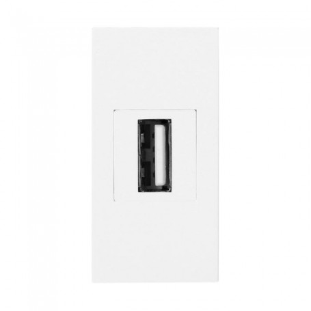 NOEN USB socket module for furniture connection panel, white can be installed inside OR-GM-9010 furn