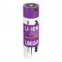 BATERIA RECARREGAVEL 18650 Li-Ion rechargeable PILHA – 3,6 V / TIPO 2600 (min. 2500 mAh) / 9,36 Wh –