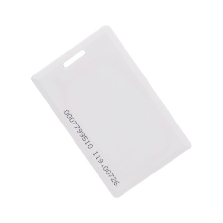 Proximity card EM 125 kHz Proximity card which is compatible with all proximity readers working at 1