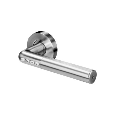 Smart handle with code lock has a built-in code lock and it is suitable for installation in left- an