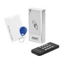 Cards and proximity tags reader, waterproof metal case, IP66, works with proximity tags and cards on