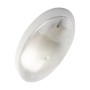 PLAFON OVAL FLER ERYK E27 1X27 MAX. 15W