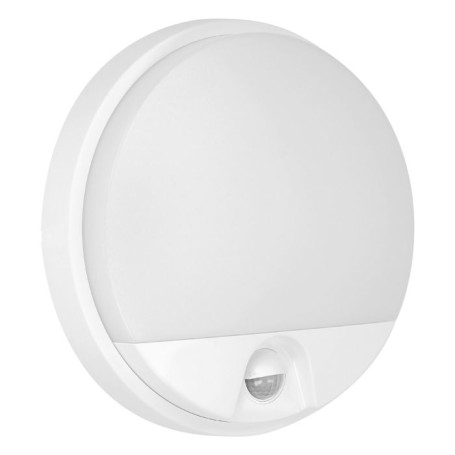 APLIQUE PAREDE AGAT LED 10W, luminária de jardim com sensor de movimento 140°, 800lm, IP54, 4000K, b