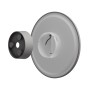 APLIQUE PAREDE PIATTA 12W CCT 230V IP44 180x47MM GRAY ROUND FACADE LAMP