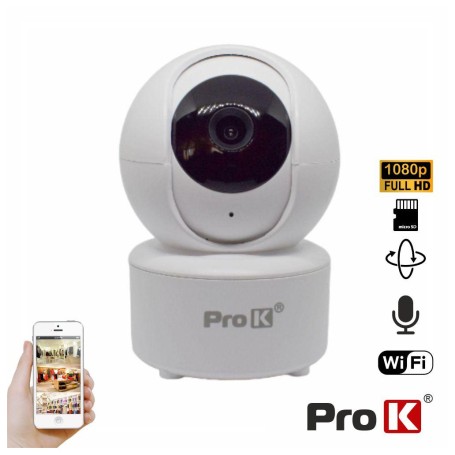 CAMARA IP C/WIFI FHD PAN/TILT C/ VISAO NOTURNA PROK