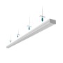 ARMADURA LIMEA SUBTILO 1200mm 30W CCT 230V 120deg IP20 BRANCO 2 anos de garantia