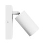 APLIQUE PAREDE SQUALLA VARIOSA SWITCH GU10 SCONCE 230V IP20 55x100MM WHITE ROUND