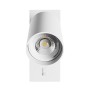 APLIQUE PAREDE SQUALLA VARIOSA SWITCH GU10 SCONCE 230V IP20 55x100MM WHITE ROUND