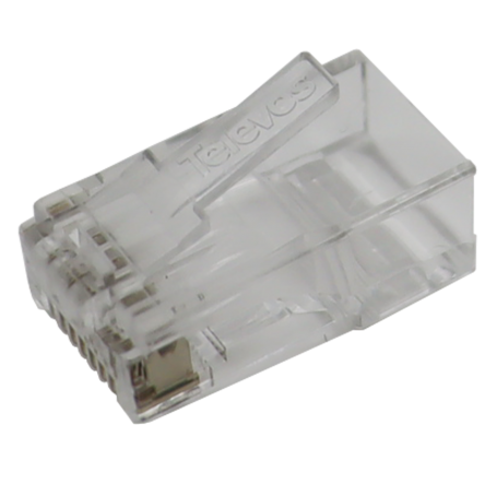 Conector Par de Cobre RJ45 UTP Cat.6 - Macho