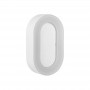 APLIQUE EYE OVAL 15W 1500LM 4200K IP55 BRANCO