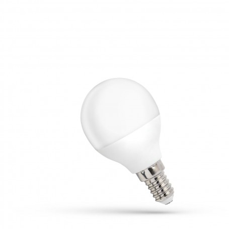 LAMPADA LED BALL G45 E-14 230V 8W NW SPECTRUM