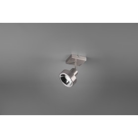 FOCO LEON 1XGU10 NIQUEL MATE