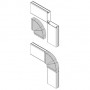 ANGULO PLANO VARIAVEL PARA CALHA 10023ABR