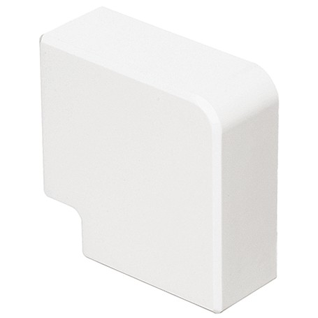 ÂNGULO PLANO P/CALHA80X60 BRANCO  --