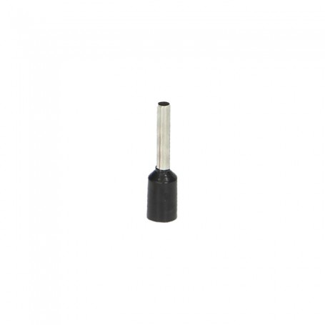 Terminal isolado, máx. seção 1,5 mm², comprimento cobre 10mm,  pack 100un