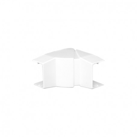 ÂNGULO INTERIOR VARIÁVEL P/CALHA 80X40 BRANCO  --
