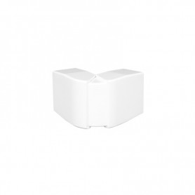 ÂNGULO EXTERIOR VARIÁVEL P/CALHA 75X20 BRANCO