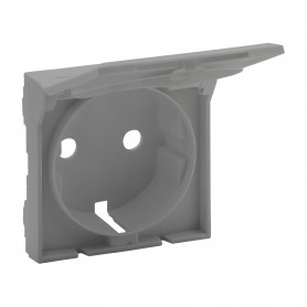 NL-STEP CENT.SCHUKO TAMPA ALUM