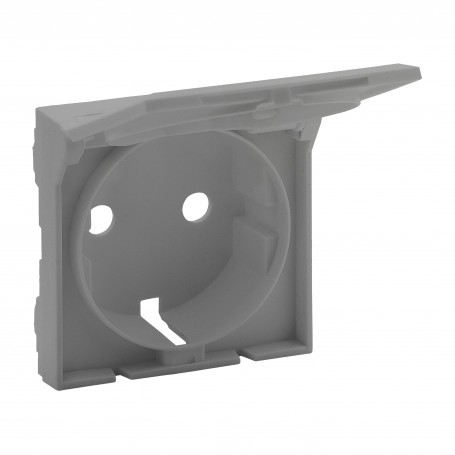 NL-STEP CENT.SCHUKO TAMPA ALUM