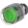 BOTAO PRESSAO MET. C/ PROT BORRACHA 29MM VERDE 1NO 