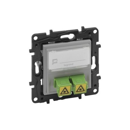 NL-STEP 2 X SC/APC SIMPLEX ALU