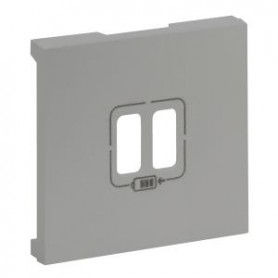 NL-STEP CENT.CARREG.2XUSB ALUM