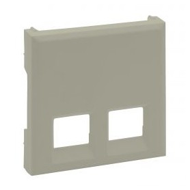 NL-STEP CENTRO 2 X RJ45 AREIA