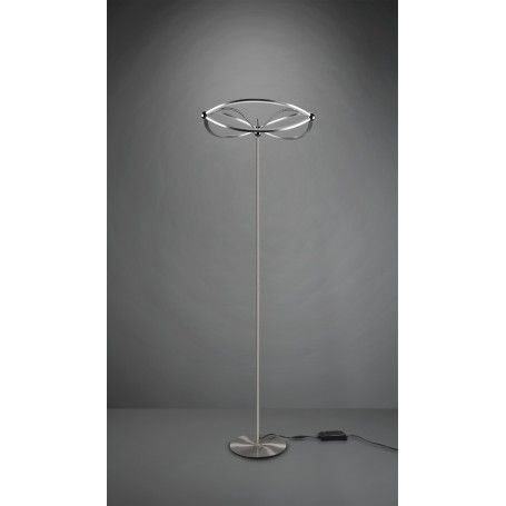 Candeeiro de pé CHARIVARI,,incl. 31W LED/ 3000K/ 3700Lm,A:175cm/ Ø 52cm