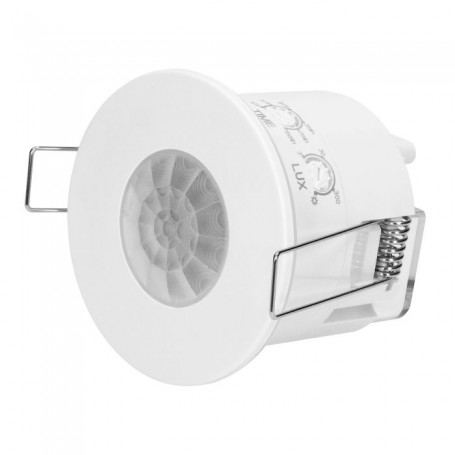 Sensor de movimento embutir, 360°, IP65, 1200W