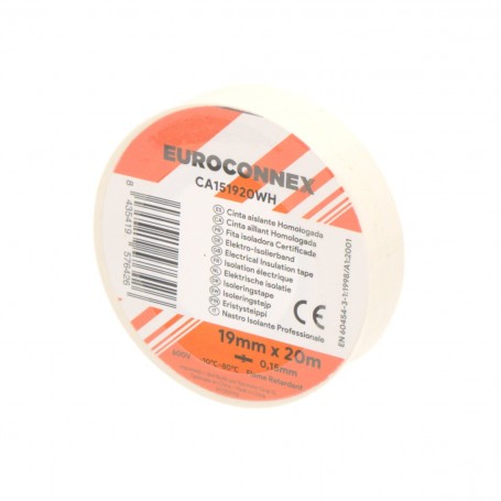 FITA ISOLADORA BRANCA 0.15x19mm [20m][x10]