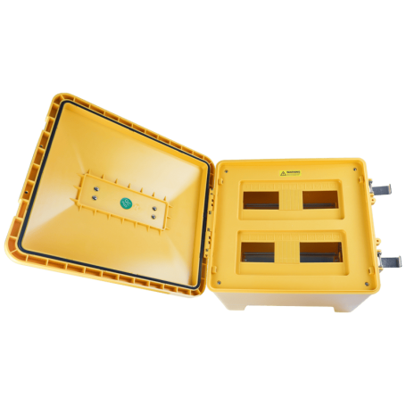 CAIXA AMARELA PARA PIMENTEIRO VAZIA P24/M