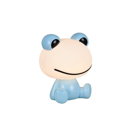 CANDEEIRO DE MESA CUTIE LED SMD 0.3W 3000K 30LM PLASTIC BLACK BLUE IP20 RGB USB