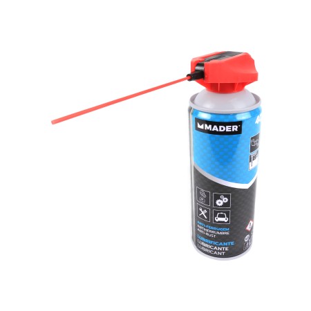 Lubrificante Anti-Ferrugem 400ml Com ponteira direcional e bico articulado